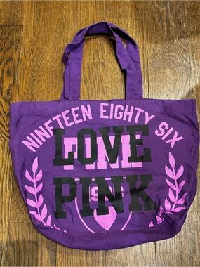 PINK Victoria's Secret Purple Tote